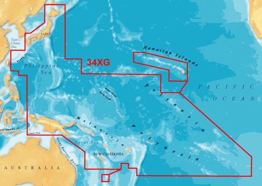 NAVIONICS + 34XG Pacific Islands