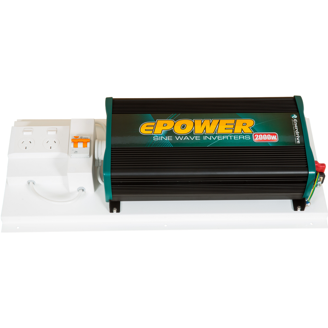 ePower 2000W 12V RCD GPO Inverter Kit