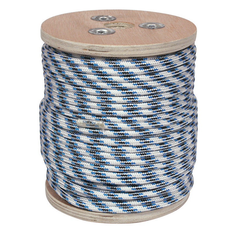 Double Braid Anchor Rope with Spliced Thimble 6mm x 100m