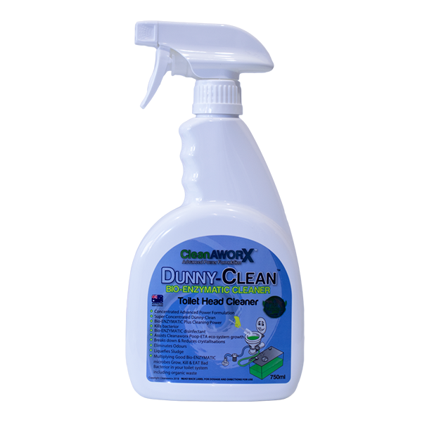 Dunny-Clean Enzymatic Toilet Head Cleaner 750ml