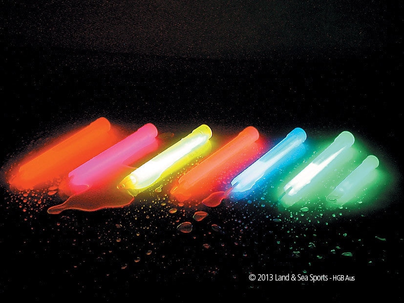 GLO LIGHTSTICK 6 PACK, Assorted Colours