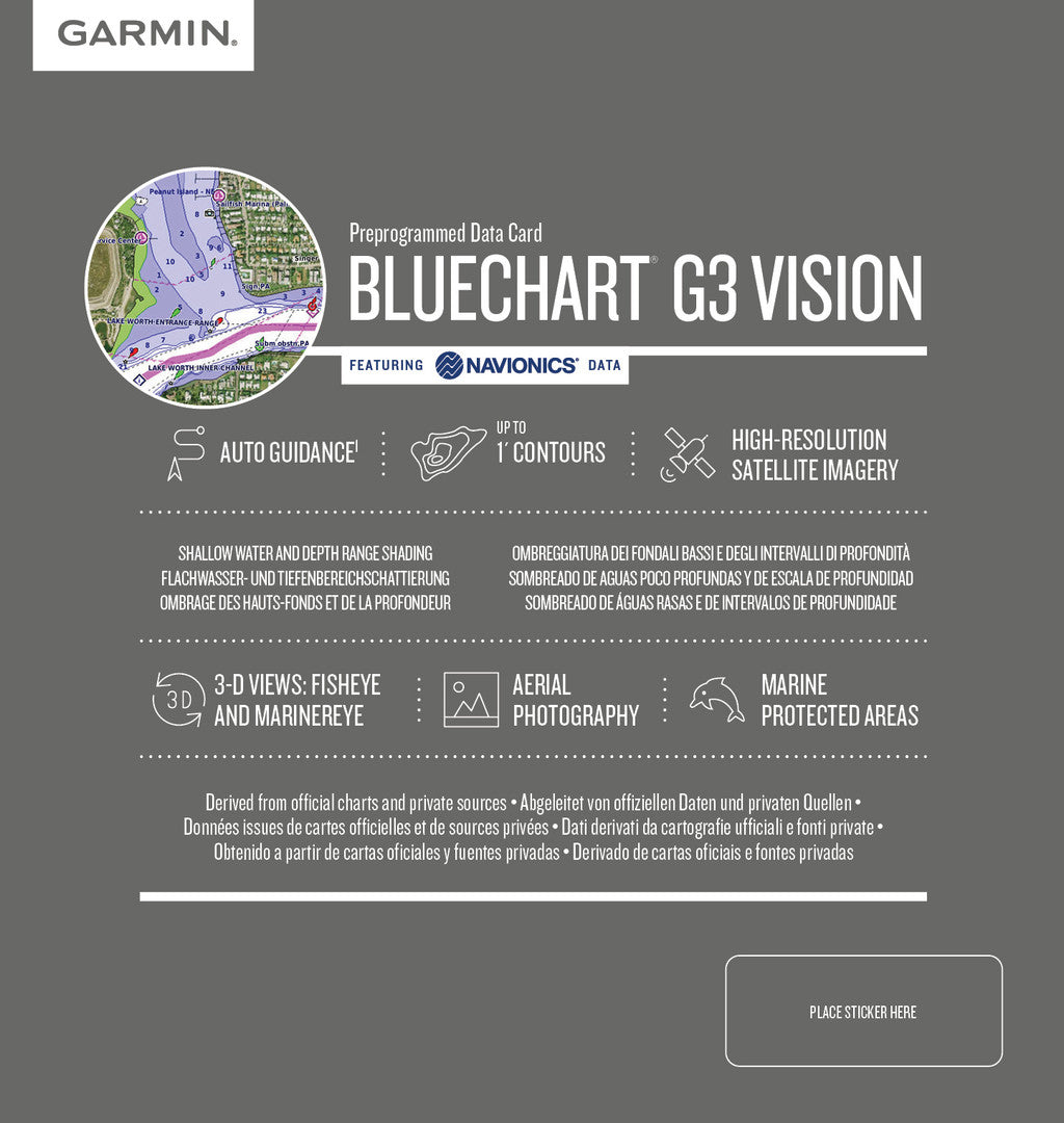 BlueChart g3 Vision microSD - Esperance to Exmouth Bay