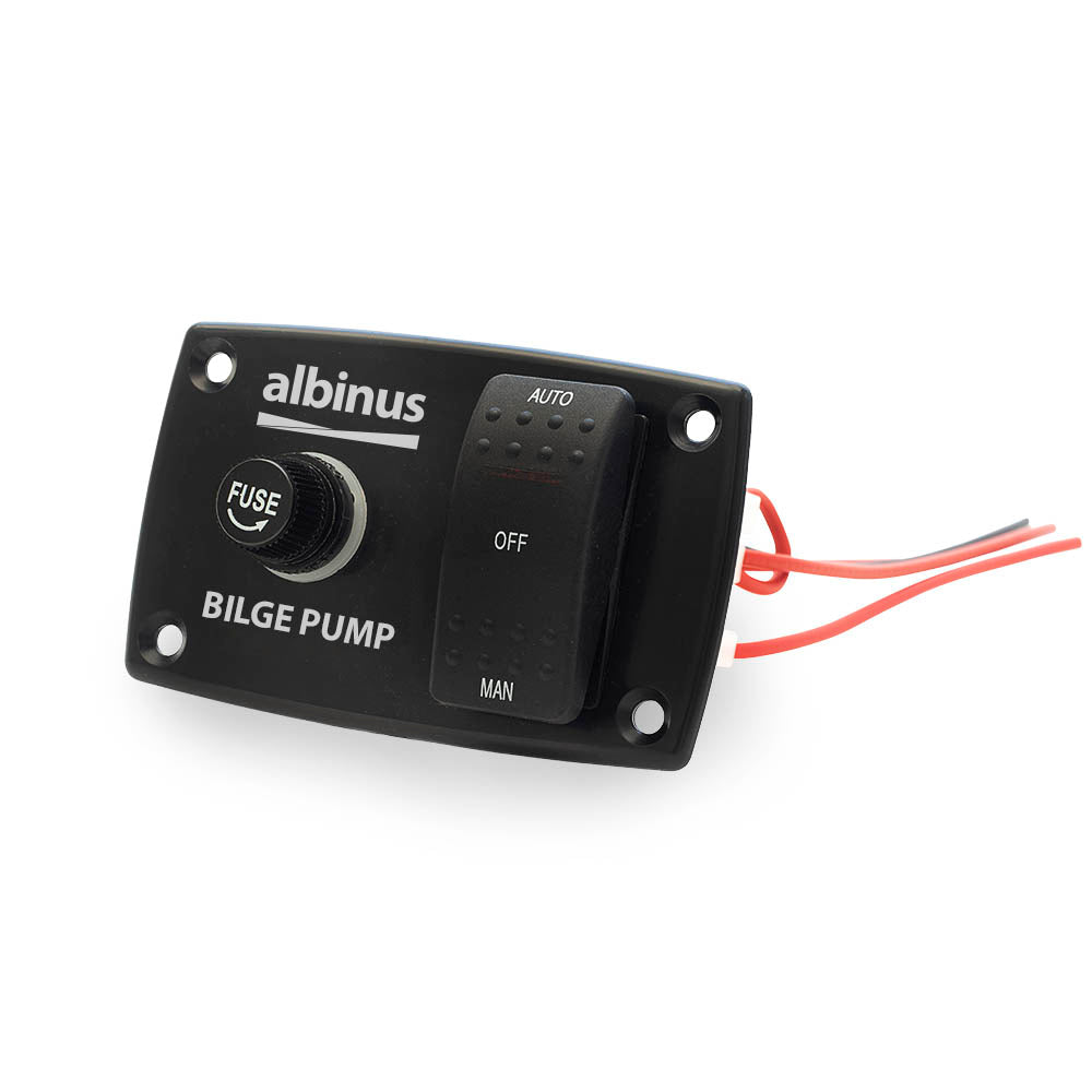 Albin - Bilge Pump Panel 3-way 12/24V