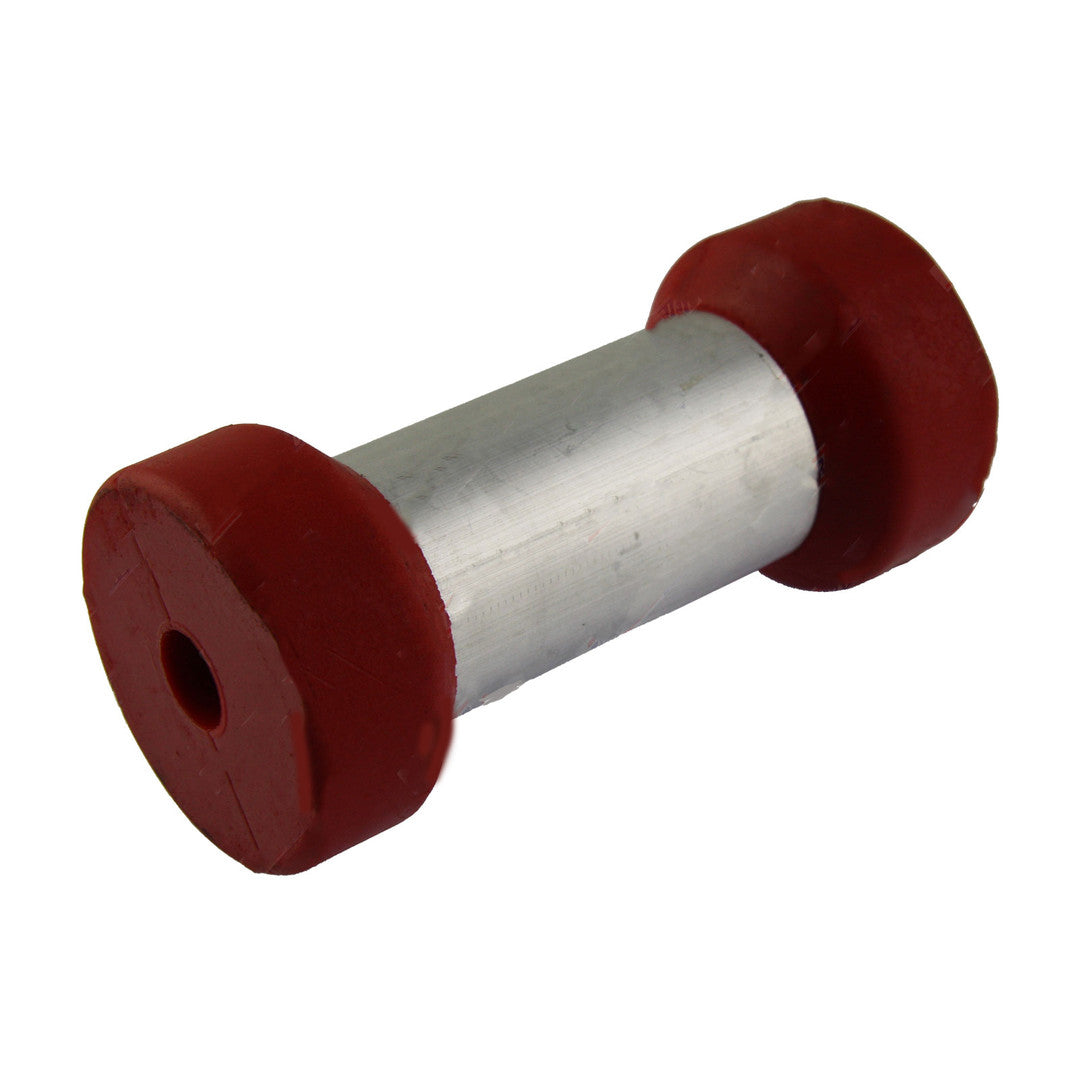 Red Poly Rollers Alloy Centre