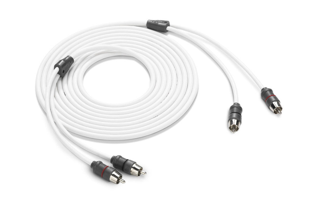 2-Channel, 12 ft (3.66 m) Marine Audio Interconnect (XMD-WHTAIC2-12)