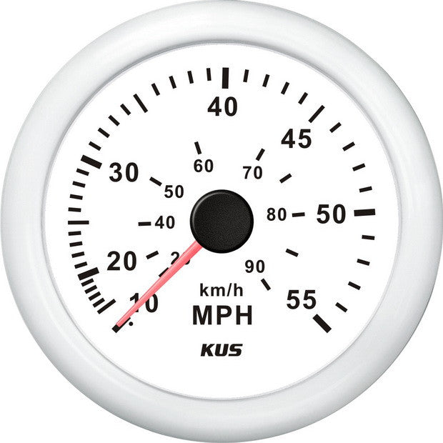 KuS Speedometer 55Mph 90Kph Boating RV