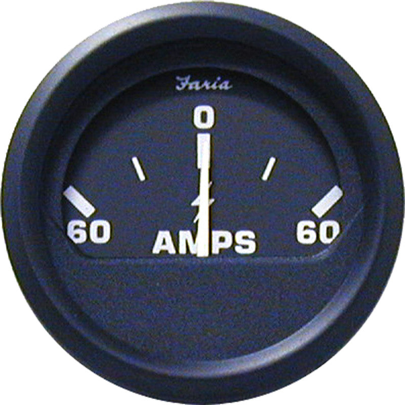 Euro 2" Ammeter 60-0-60 amps