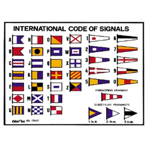 Sticker International Code Flags | Boating & RV