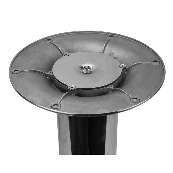 Table Pedestal 2 Stage Stainless