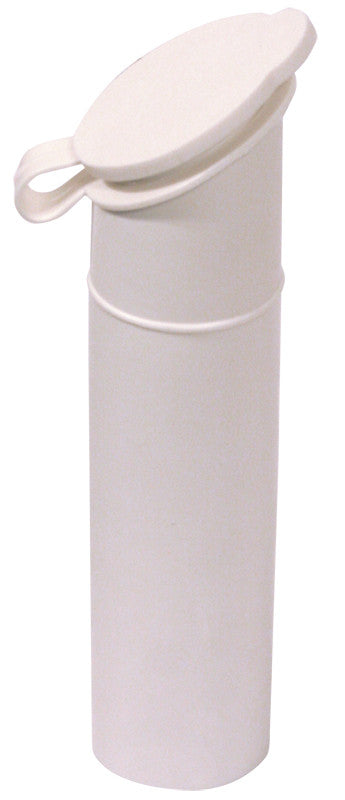 Rubber Insert and Cap - White