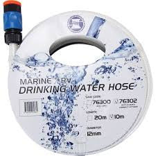 Drinking Water Hose 12mm X 10m Inl Fittings