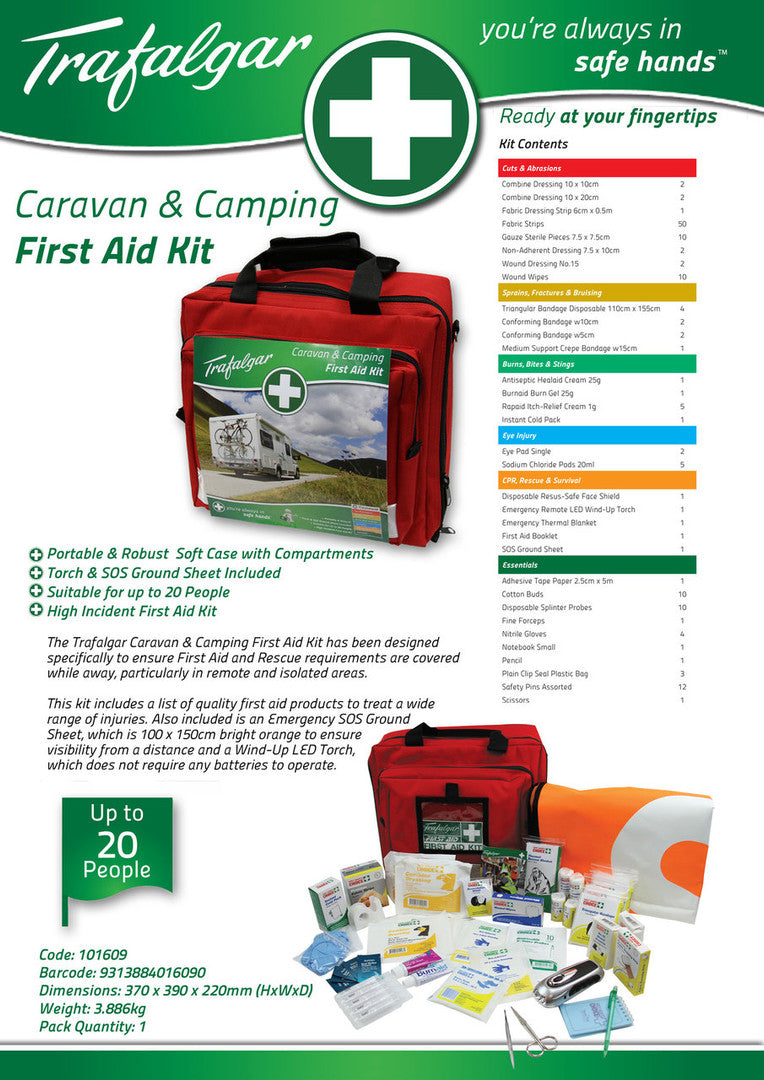 Trafalgar Caravan And Camping First Aid Kit