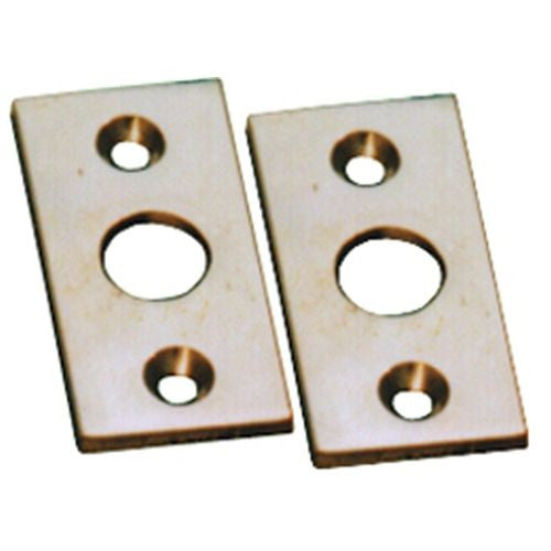 Brass Rowlock Plates (pair)