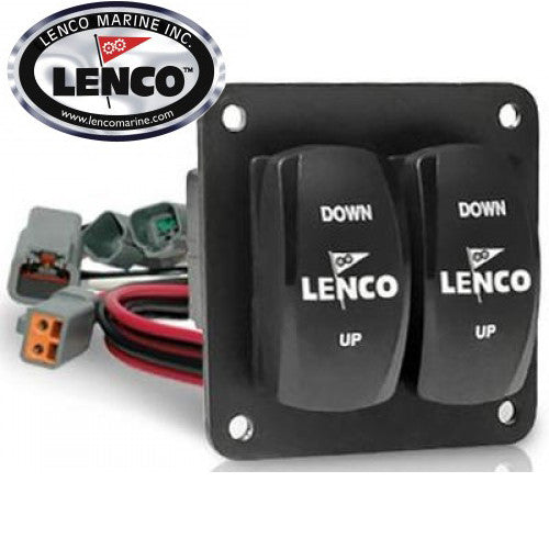 Lenco Double Rocker Trim Tab Switch