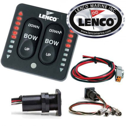 Lenco LED Indicator Trim Tab Switch