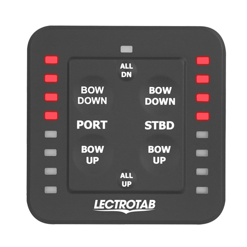 Lectrotab One Touch Switch Kit Aluminium Trim Tabs