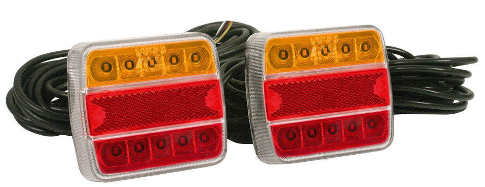 LED Boat Trailer Light Kit (includes Wiring and Connectors)