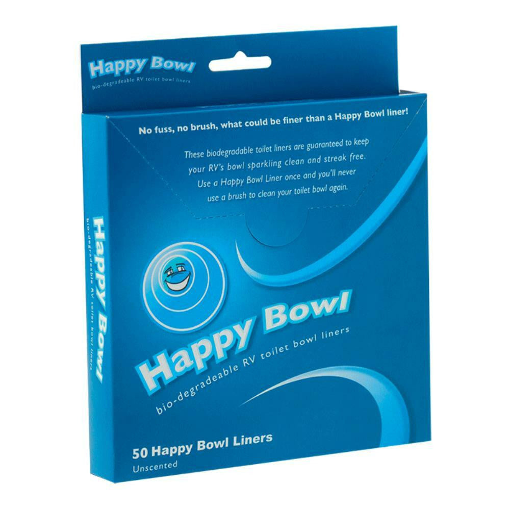 Happy Bowl Toilet Bowl Liners 50pk