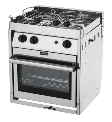Force 10 - 2 Burner Marine Galley Oven and Stove