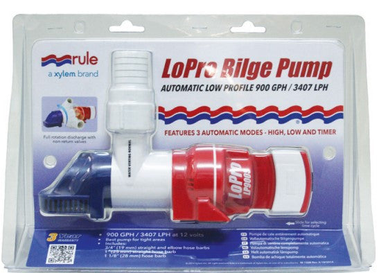 Rule LoPro Pump Automatic Operation