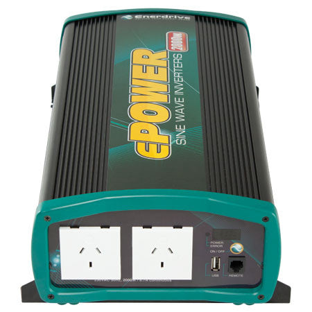 ePower DC to AC Pure SineWave Inverter 2000w/12V