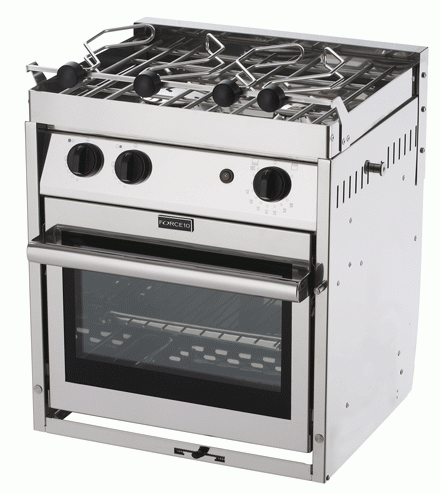 Force10 - 2 Burner Gimballed Stove, Oven & Grill