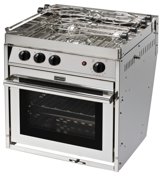 Force10 - 3 Burner Gimballed Stove, Oven & Grill