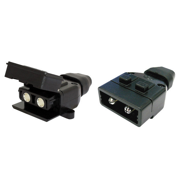 2 Pin 50A Trailer Socket and Plug Kit