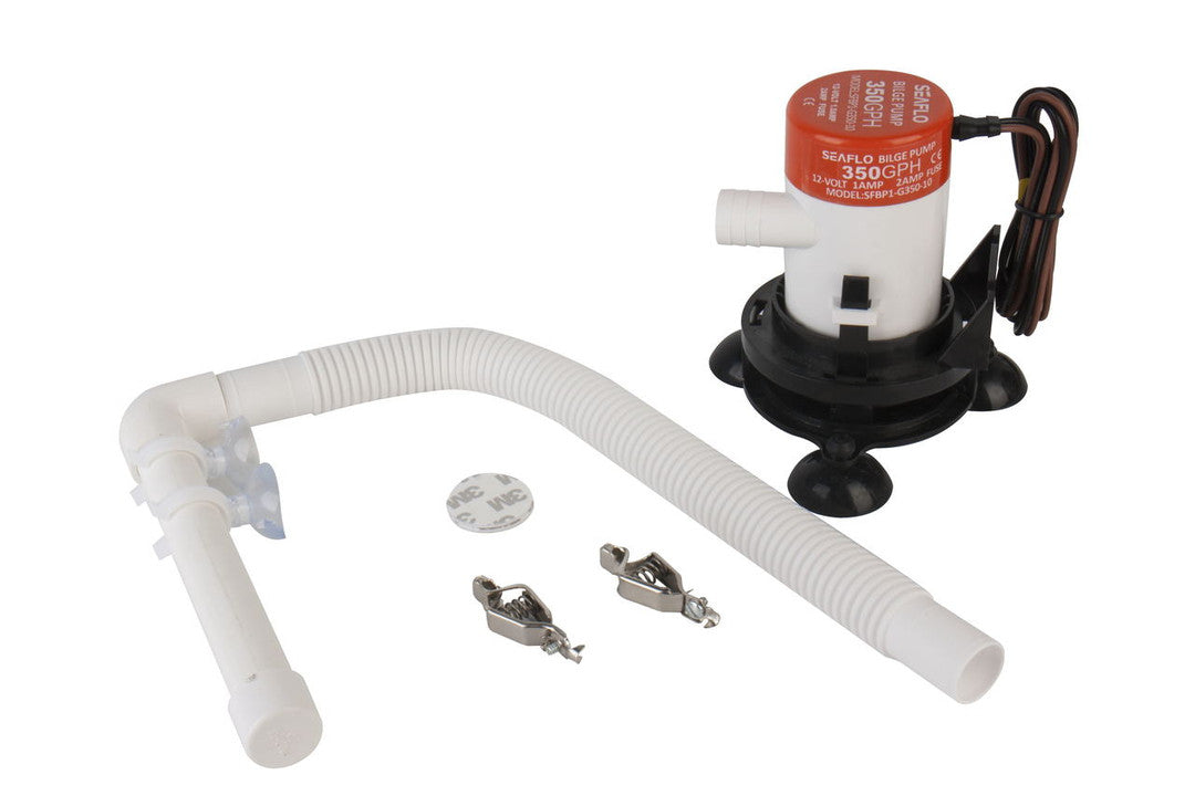 Seaflo-Portable 12v Livewell Aeration Pump System Kit For Boats