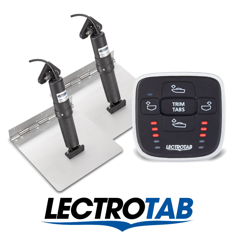 Lectrotab Manual Switch Kit Stainless Steel Trim Tabs