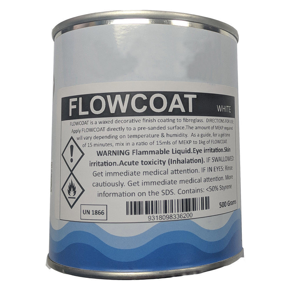 White Polyester Flowcoat | Boating & RV