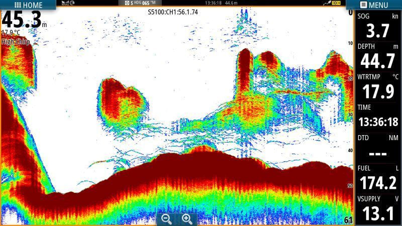 Simrad S5100 Sounder with CHIRP